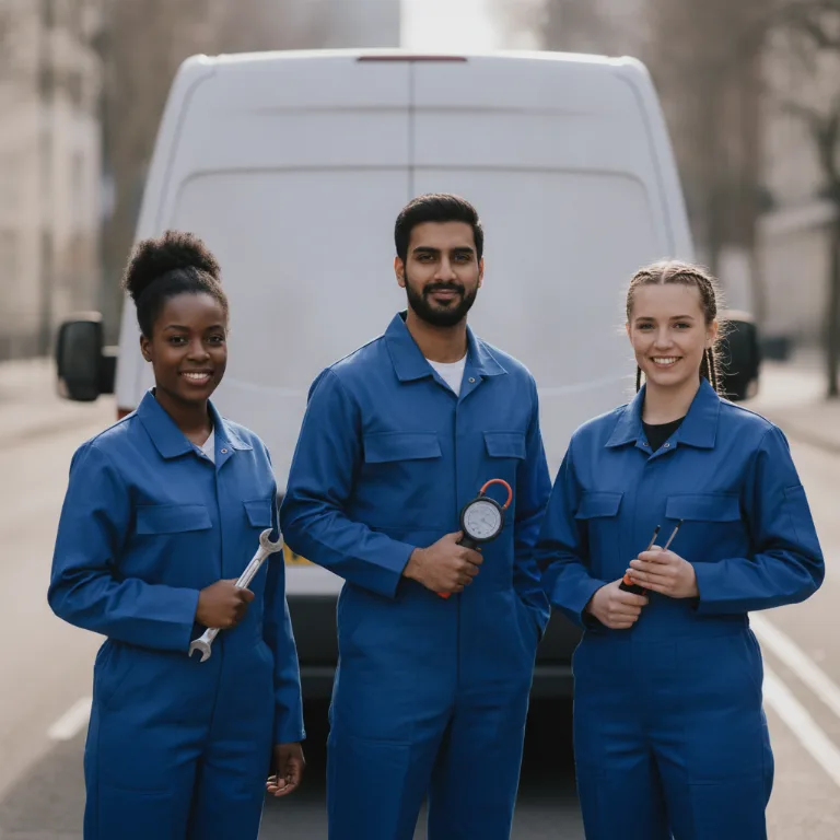 Gasheizung Reparatur Team in Buende